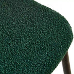 Chaises de salle à manger en rotin (lot de 2) avec pieds en métal