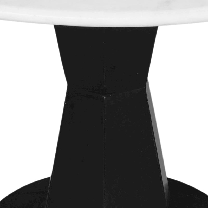 Table basse ronde moderne en fer