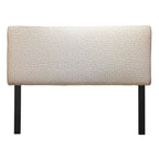 Upholstered Towers Onyx Grey Headboard
