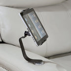 Canapé inclinable électrique avec port USB et plateau de rangement - Gris clair