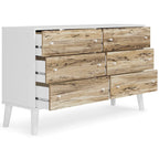 Signature Design by Ashley Piperton Woodgrain 6-drawer Dresser