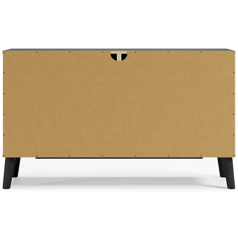 Commode Piperton Woodgrain à 6 tiroirs