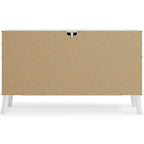 Commode Piperton Woodgrain à 6 tiroirs