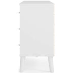 Commode Piperton Woodgrain à 6 tiroirs