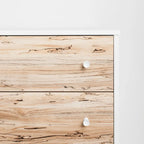 Commode Piperton Woodgrain à 6 tiroirs