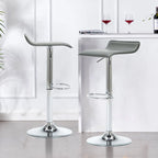 Tabourets de bar pivotants réglables, lot de 2