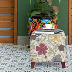 Pouffe Repose-Pieds Cube 16.3"