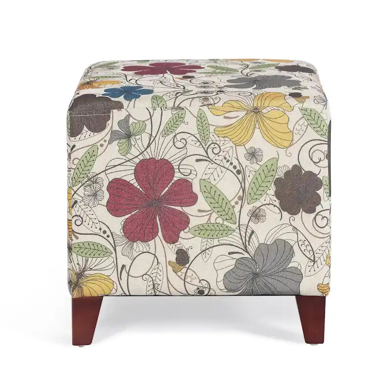 Pouffe Repose-Pieds Cube 16.3"