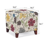 Pouffe Repose-Pieds Cube 16.3"