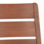 Chaise de salle à manger à dossier échelle, lot de 2