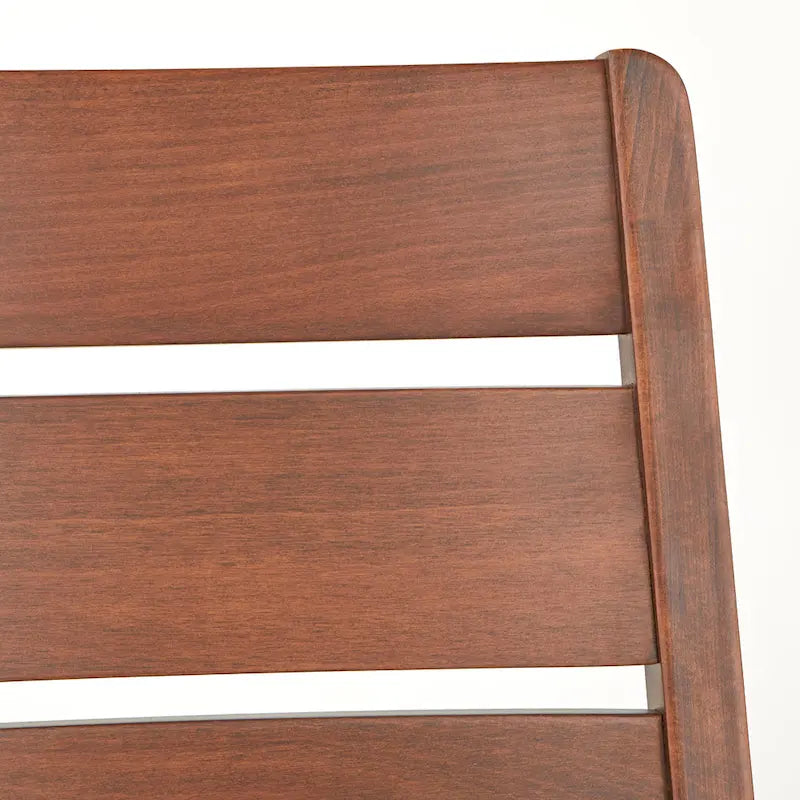 Chaise de salle à manger à dossier échelle, lot de 2