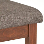 Chaise de salle à manger à dossier échelle, lot de 2