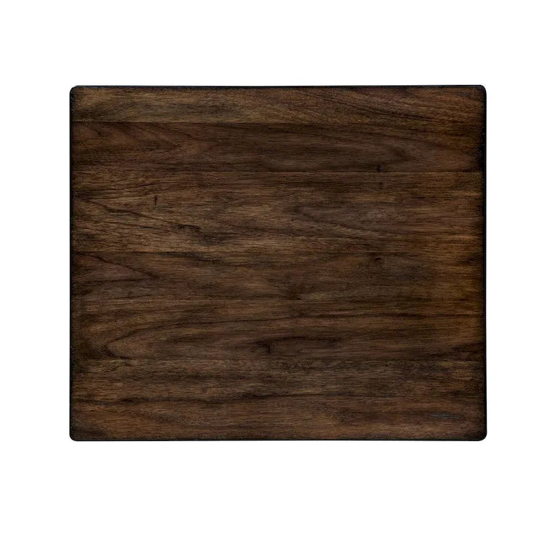 Table d'appoint rectangulaire - Fini bronze épicé