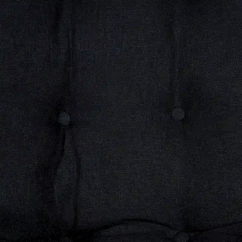 Fauteuil à bascule pivotant en rotin tressé avec coussin