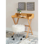 Bureau pliant en bois massif