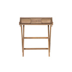 Bureau pliant en bois massif