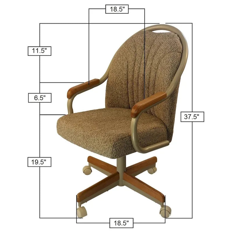 Fauteuil Britney à roulettes