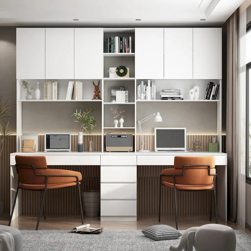 Poste de travail et rayonnage modulaires