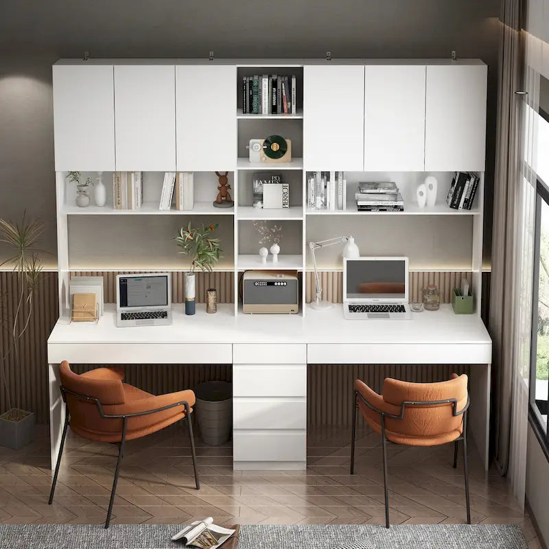 Poste de travail et rayonnage modulaires