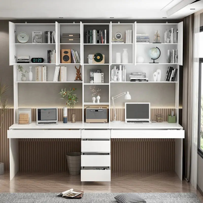 Poste de travail et rayonnage modulaires