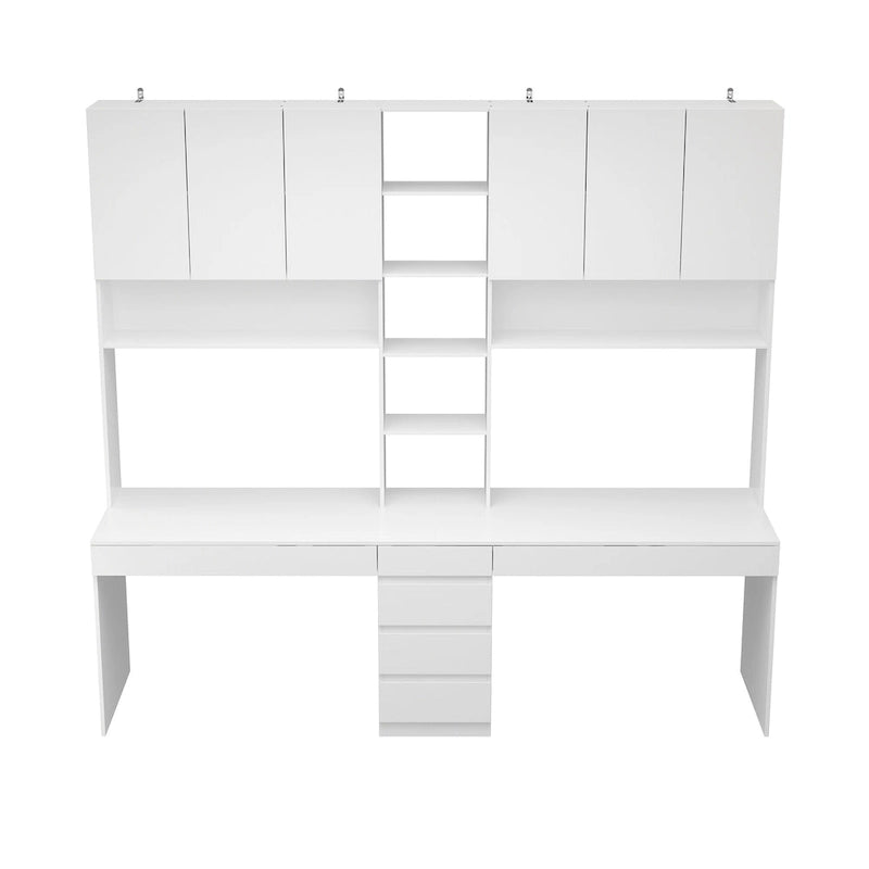 Poste de travail et rayonnage modulaires