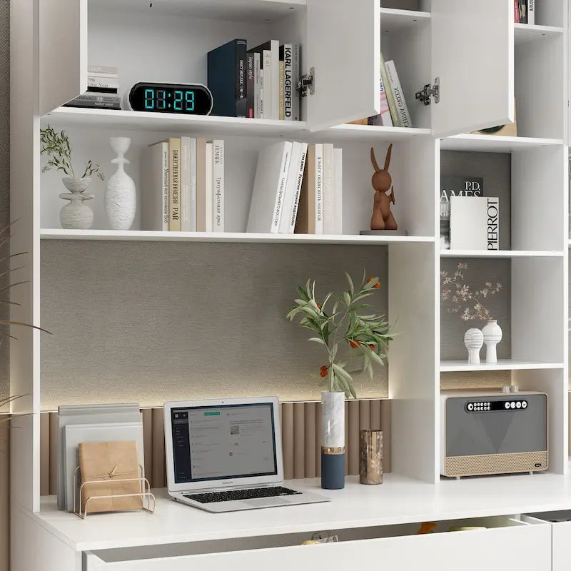 Poste de travail et rayonnage modulaires