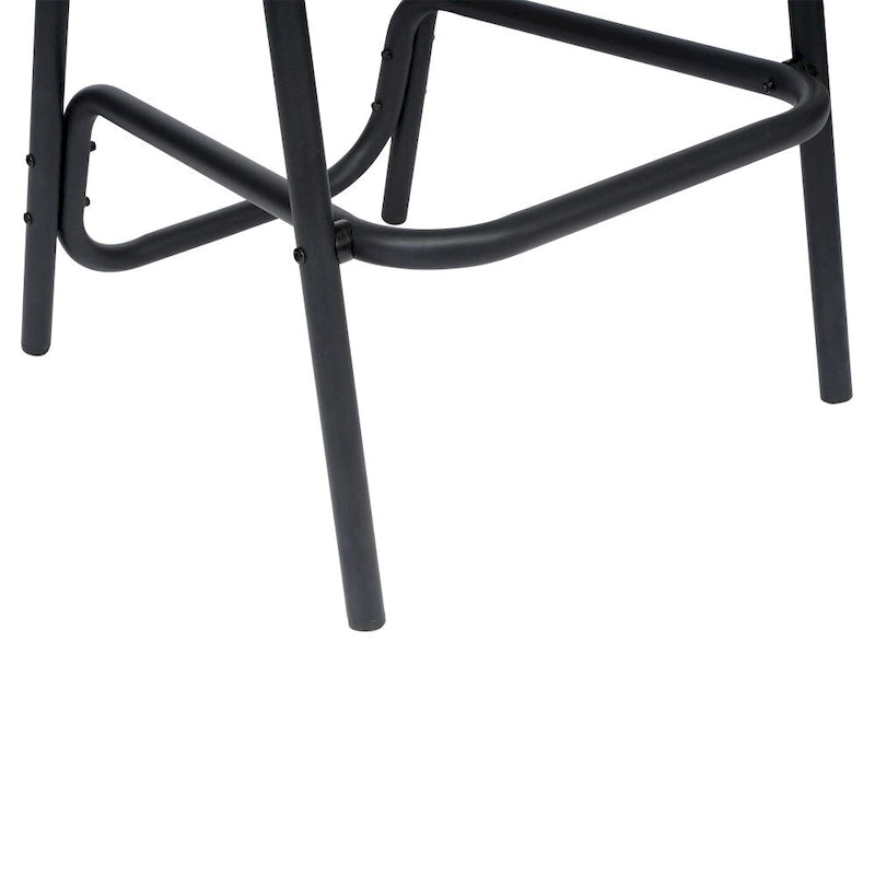 Tabourets de bar en rotin intérieur/extérieur, lot de 2