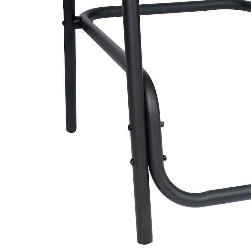 Tabourets de bar en rotin intérieur/extérieur, lot de 2