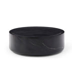 Table basse ronde en fibre de verre de 31,49" – Aucun assemblage requis