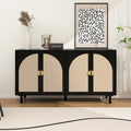Meuble de rangement 4 portes avec étagère réglable