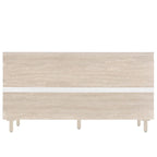 Meuble de rangement 4 portes avec étagère réglable