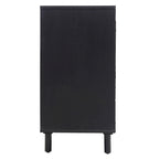 Meuble de rangement 4 portes avec étagère réglable