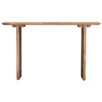 Table console en bois d'acacia de 51 po