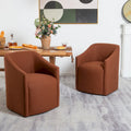 Fauteuil de salle à manger en tissu haute performance (lot de 2)