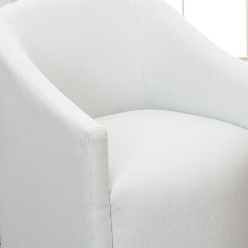Fauteuil de salle à manger en tissu haute performance (lot de 2)