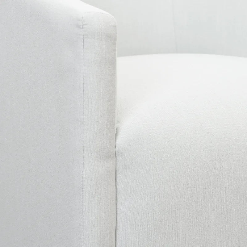 Fauteuil de salle à manger en tissu haute performance (lot de 2)