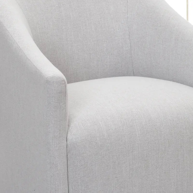 Fauteuil de salle à manger en tissu haute performance (lot de 2)