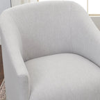 Fauteuil de salle à manger en tissu haute performance (lot de 2)