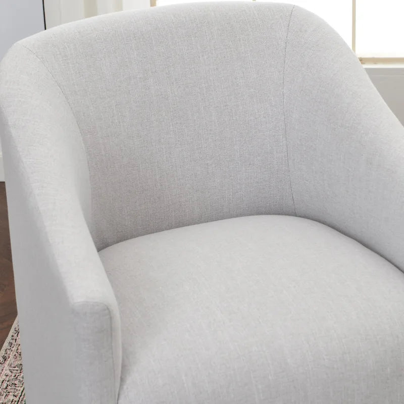 Fauteuil de salle à manger en tissu haute performance (lot de 2)