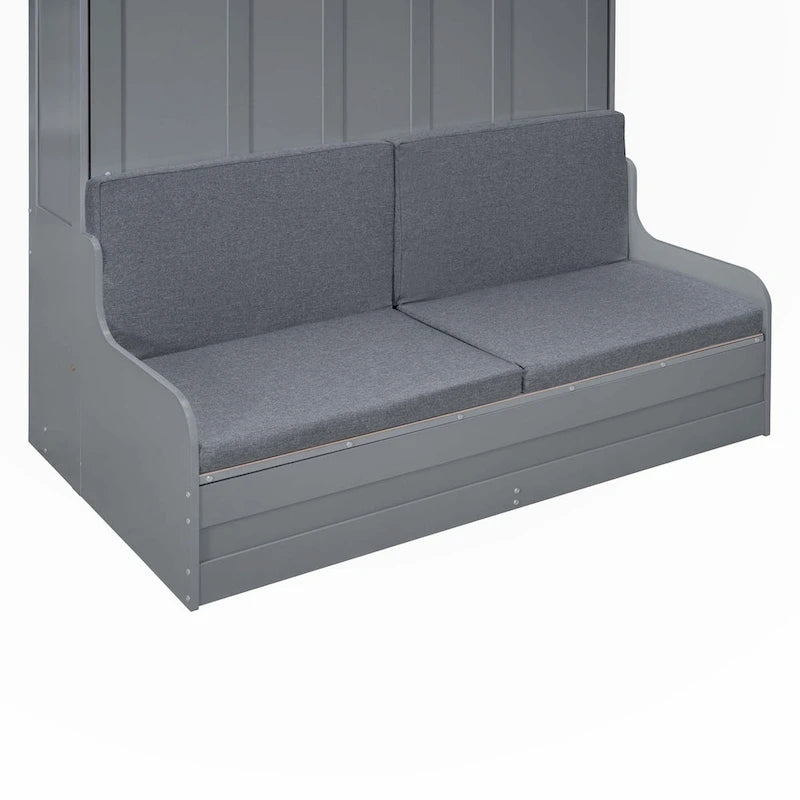 Lit escamotable Queen Size avec chaise-coussin