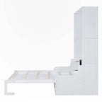 Lit escamotable Queen Size avec chaise-coussin
