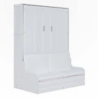 Lit escamotable Queen Size avec chaise-coussin